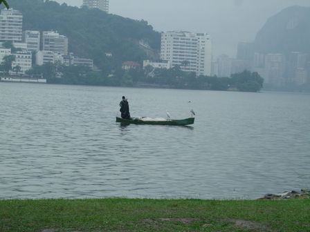 Rio de Janeiro sous la pluie.